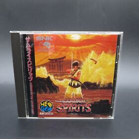 Samurai Spirits Neo Geo CD with Manual Japan NTSC-J