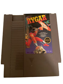 RYGAR Nintendo NES 1987 Authentic & Tested Video Game Cartridge