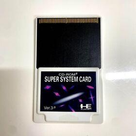 PC Engine CD SUPER SYSTEM CARD Ver.3.0 Card Only