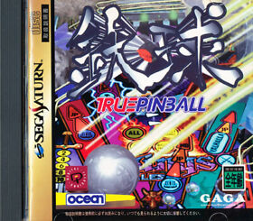 True Pinball Sega Saturn Japan Import Mint/Good    US SELLER