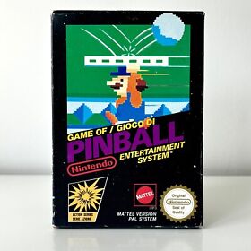 Pinball | Black Box | Mattel | Nintendo | NES | VGC | PAL A | UK | 100% Original