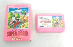 Super Mario USA BOXED NES Famicom Japanese Famicom tested working