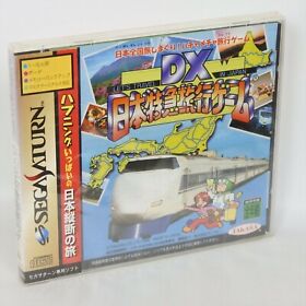 Sega Saturn DX NIPPON TOKKYU RYOKOU GAME Unused 2309 ss