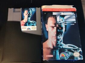 Carro y caja de trabajo T2: Terminator 2 Judgment Day Nintendo Entertainment auténtico NES