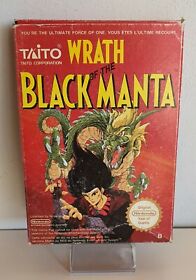 Wrath of the Black Manta NES Spiel komplett mit OVP und Anleitung  A7315