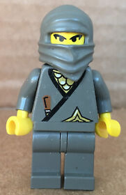 LEGO® Minifigure Castle Knight Ninja Gray Set 3019 6093 1187 4805 6089 - cas049