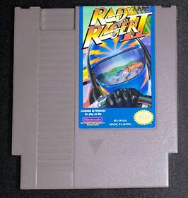 Rad Racer II 2 Authentic Nintendo NES NRMT game cart w manual & dust cover
