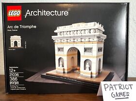 LEGO 21036 -- Arc De Triomphe -- ARCHITECTURE NEW & SEALED