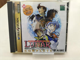Luna Silver Star Story Mpeg Version Sega Saturn SS NTSC-J Used from Japan