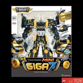TOBOT MINI GIGA SEVEN 7 BLACK Gold Ver. X Y Z D Taekwon-K Terracle Cargo Robot