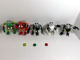 LEGO Bionicle Bohrok LOT:  two Nuhvok 8561 + Tahnok 8563+ 8564 + 8565