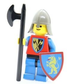 Crusader Axe Knight 6062 6102 6040 6103 6061 Castle LEGO® Minifigure Mini Figure