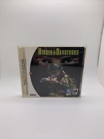 Hidden & Dangerous (Sega Dreamcast, 2000) Complete Tested Working