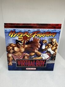 Hyper Fighting Nintendo Virtual Boy Game Complete in Box CIB Gem Mint VGC RARE