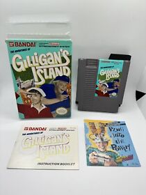 The Adventures of Gilligan’s Island Nintendo NES Complete CIB! Rare Nice Shape!
