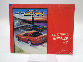 Instrucciones - Manual de Instrucciones Nes - Corvette ZR-1 Challenge