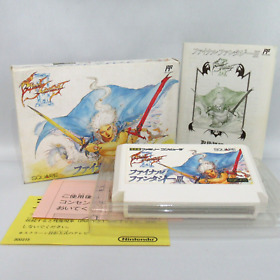 Final Fantasy III 3 with Box and Manual [Nintendo Famicom Japanese ver.]