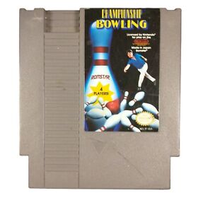 Championship Bowling (Nintendo Entertainment System, 1989) NES
