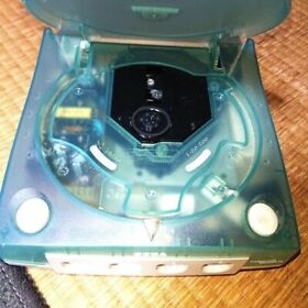 Dreamcast Hello Kitty Clear Blue Console Only HKT-3000 Sega