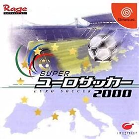 Sega Dreamcast super euro soccer 2000 Japan Game