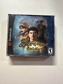 Shenmue CIB cleaned + resurfaced great shape tested Sega Dreamcast