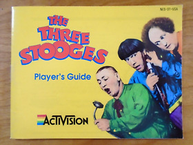 The Three Stooges Nintendo NES Manual Only ~ Instruction Booklet