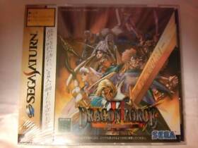Dragon Force II 1998 Sega Saturn RPG Role Playing Game Software Deadstock