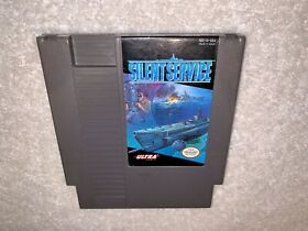 Silent Service (Nintendo Entertainment System, 1989) NES Authentic Game Vr Nice!