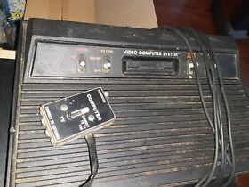 Atari 2600 4-Switch VADER Video Game Console Only UNTESTED WITH TV/GAME SWITCH