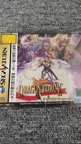 Unopened  Sega Saturn Software  Dragon Force SEGA JAPAN