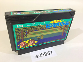 ad5957 Tag Team Pro Wrestling NES Famicom Japan