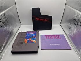 Tetris NES Instructions & Dust Cover 