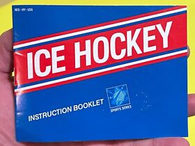 Hockey sobre hielo - NES Nintendo Entertainment System - solo manual de instrucciones