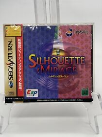 Silhouette Mirage (Sega Saturn, 1997) Mint Original Shrink  Japan Import