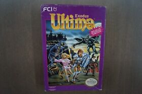 Ultima Exodus (Nintendo NES) * BOX ONLY * Original *