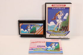 Namco Classic Golf Boxed CIB Nintendo Famicom FC NES Japan Import US Seller