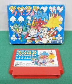 CASTLE QUEST -- Boxed. No manual. Famicom, NES. Japan game. Works fully. 10695