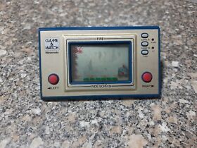GAME And WATCH Fire Wide Screen FR-27 NINTENDO JAPAN #1 