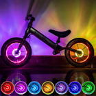 KUWAN LED Kinder Roller Licht USB Wiederaufladbar Speichenlichter 7 Farben 18 Mo