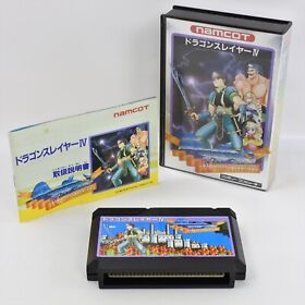 DRAGON SLAYER IV 4 Namcot Famicom Nintendo 2051 fc