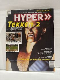 HYPER Magazine July 1996 PlayStation Nintendo PC Dreamcast Myth Tekken 2 Poster
