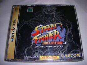 Used Sega Saturn Street Fighter Collection SS 1997 Capcom Game SF From Japan