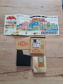 Nintendo NES - the legend of zelda - Asian Version -Complet -Bon État-1987 RARE