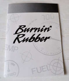 Instruction Manual for Burnin Rubber  for the AMSTRAD GX4000  (Manual Only)