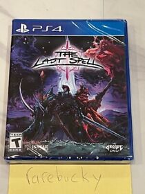 The Last Spell (PS4 Playstation 4) NEW SEALED Y-FOLD MINT, RARE US LRG RELEASE!