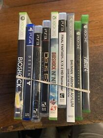 Mixed Video Game Lot PS3 PS4 Xbox Good