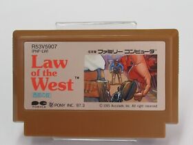 Law of the West Cartridge ONLY [Famicom Japanese version]