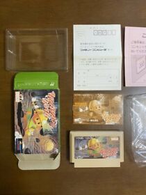 Game soft Famicom『BOULDER DASH』Box and with an instructions from Japan⑧