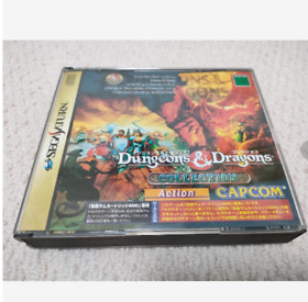 Dungeons and Dragons Collection Sega Saturn SS Used Japan
