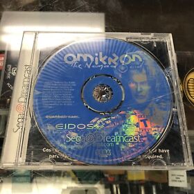 Omikron : The Nomad Soul Dreamcast No Manual -- S2G --